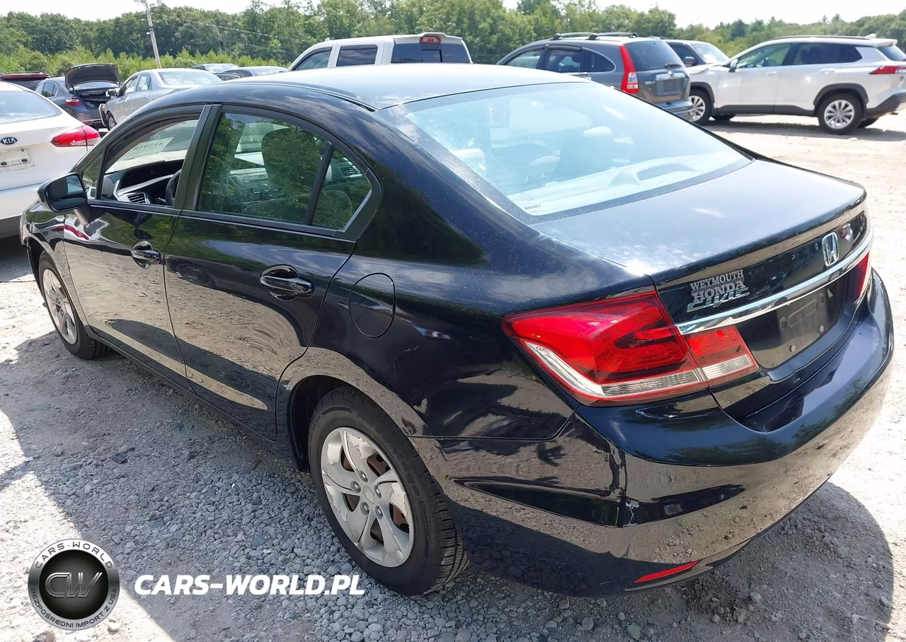 2015 Honda Civic Lx VIN:19XFB2F51FE266257 - 3