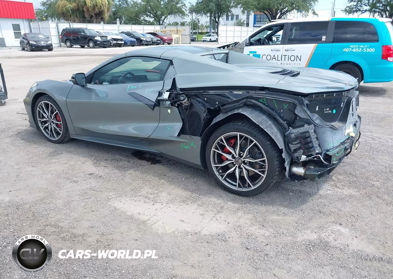 2024 Chevrolet Corvette Stingray Rwd 2Lt VIN:1G1YB3D47R5128045 - 3