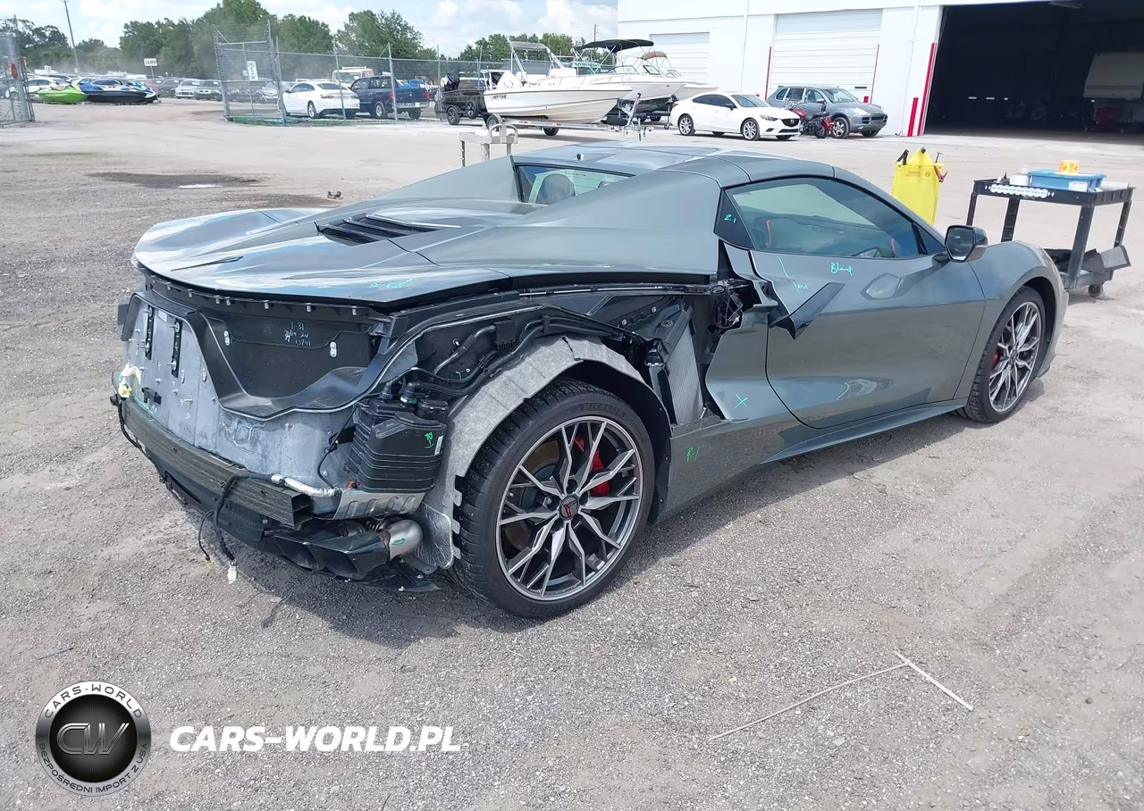2024 Chevrolet Corvette Stingray Rwd 2Lt VIN:1G1YB3D47R5128045 - 4