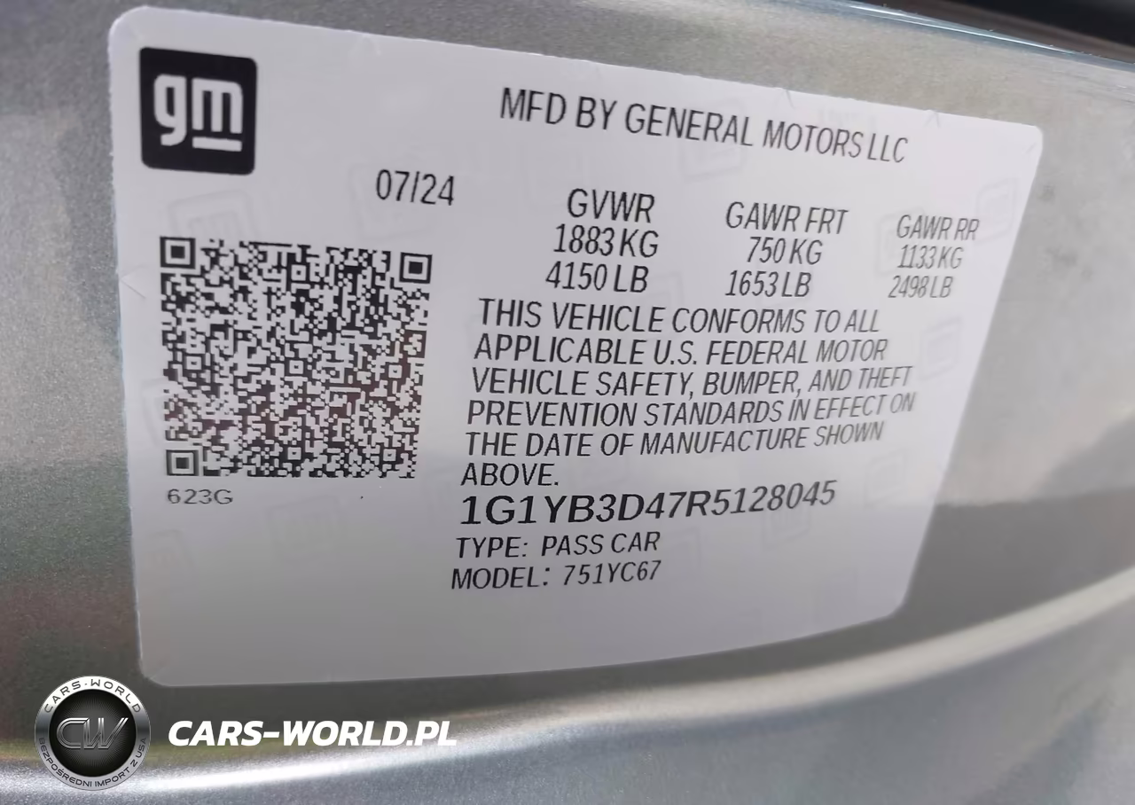 2024 Chevrolet Corvette Stingray Rwd 2Lt VIN:1G1YB3D47R5128045 - 9