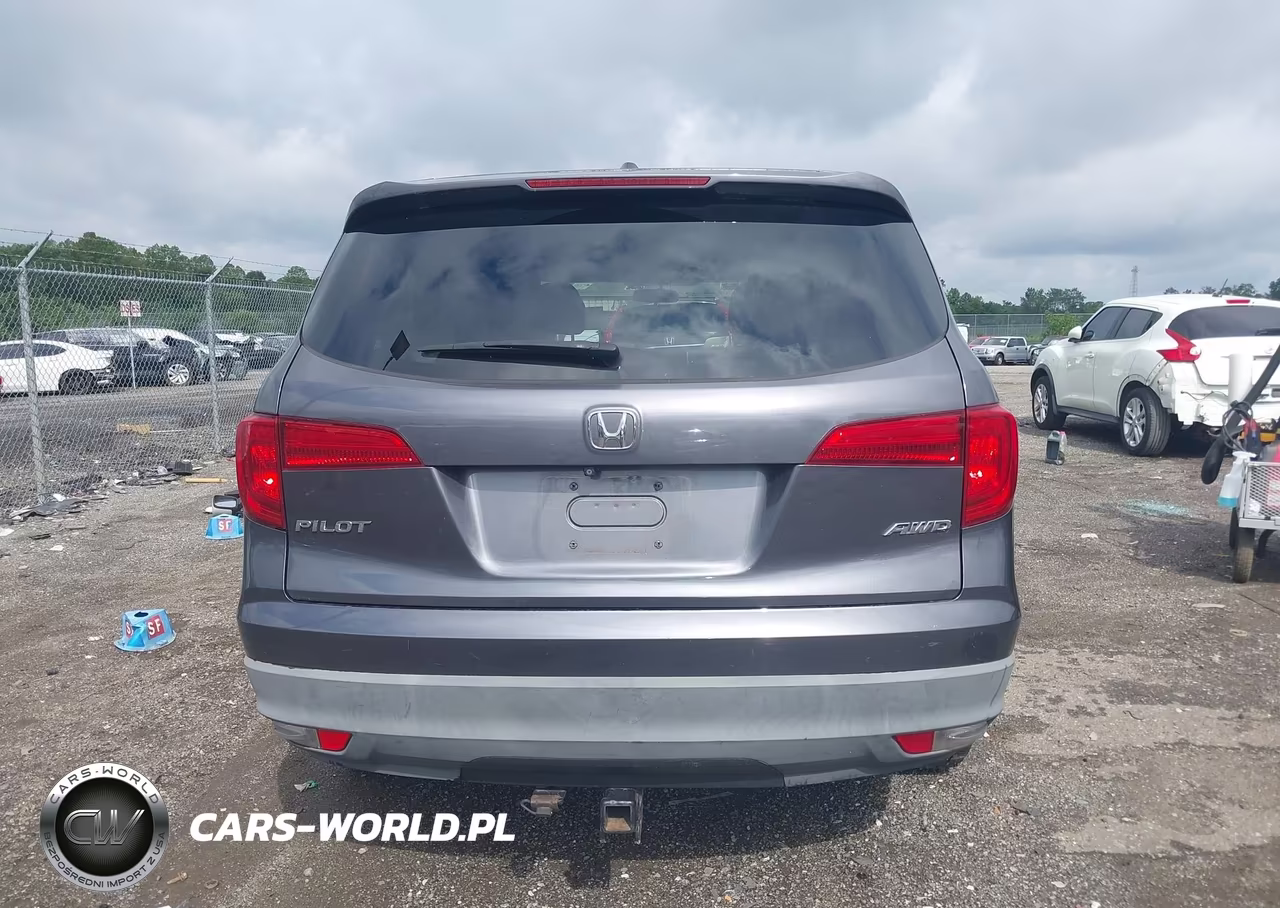 2017 Honda Pilot Ex VIN:5FNYF6H35HB095378 - 16