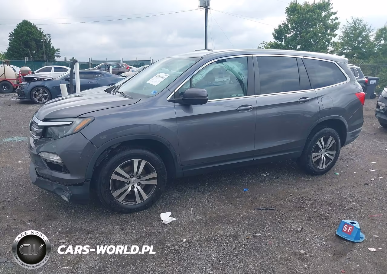 2017 Honda Pilot Ex VIN:5FNYF6H35HB095378 - 2