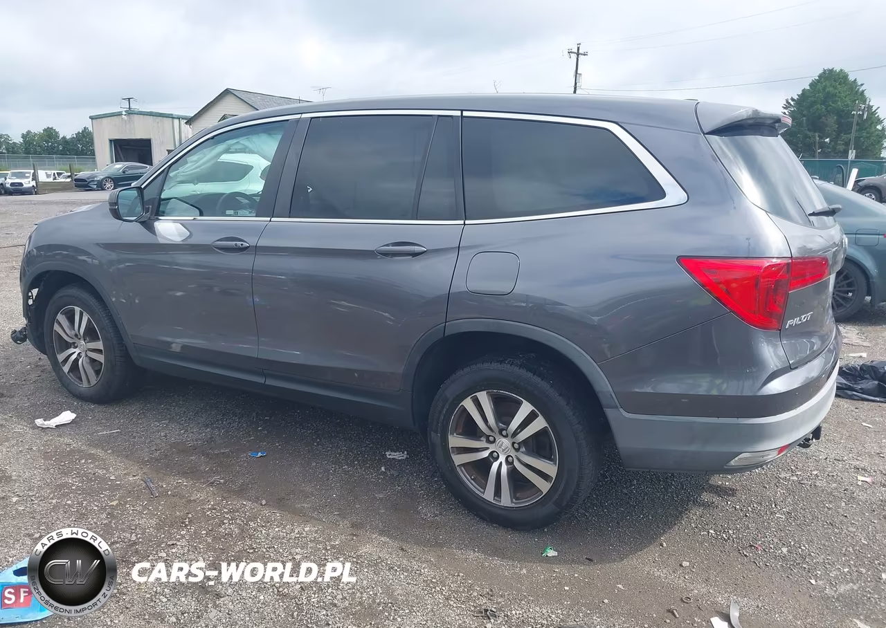 2017 Honda Pilot Ex VIN:5FNYF6H35HB095378 - 3