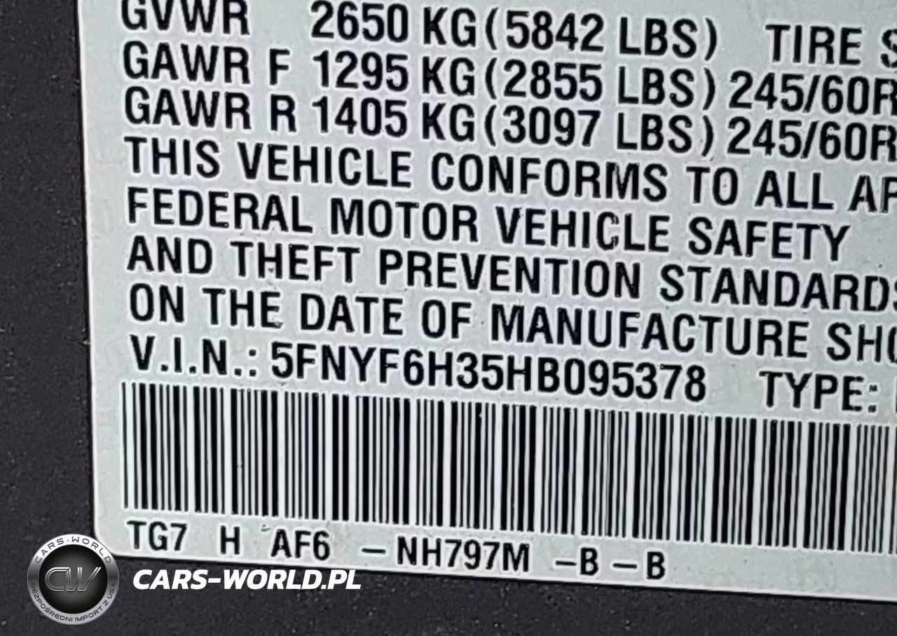 2017 Honda Pilot Ex VIN:5FNYF6H35HB095378 - 9