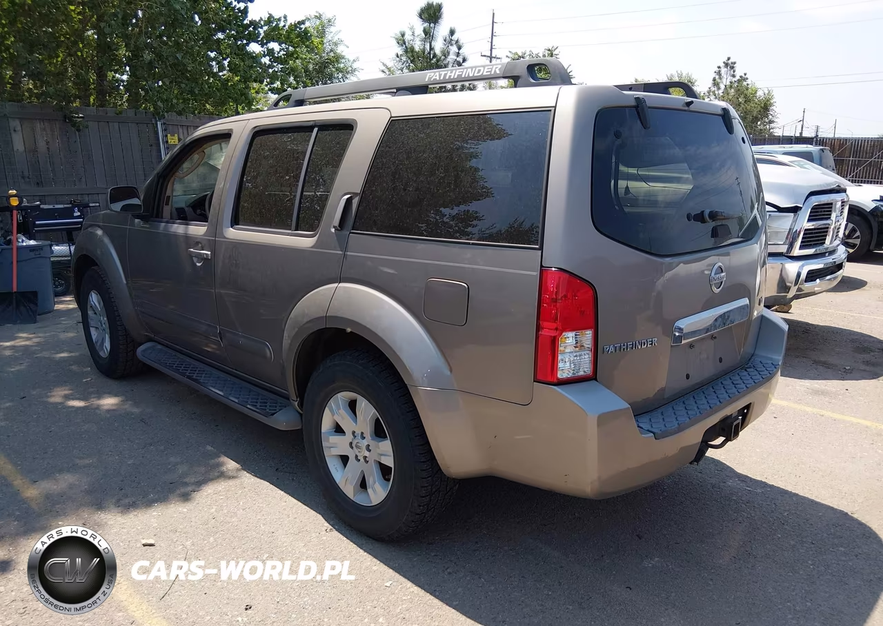2007 Nissan Pathfinder Le VIN:5N1AR18W17C618862 - 3