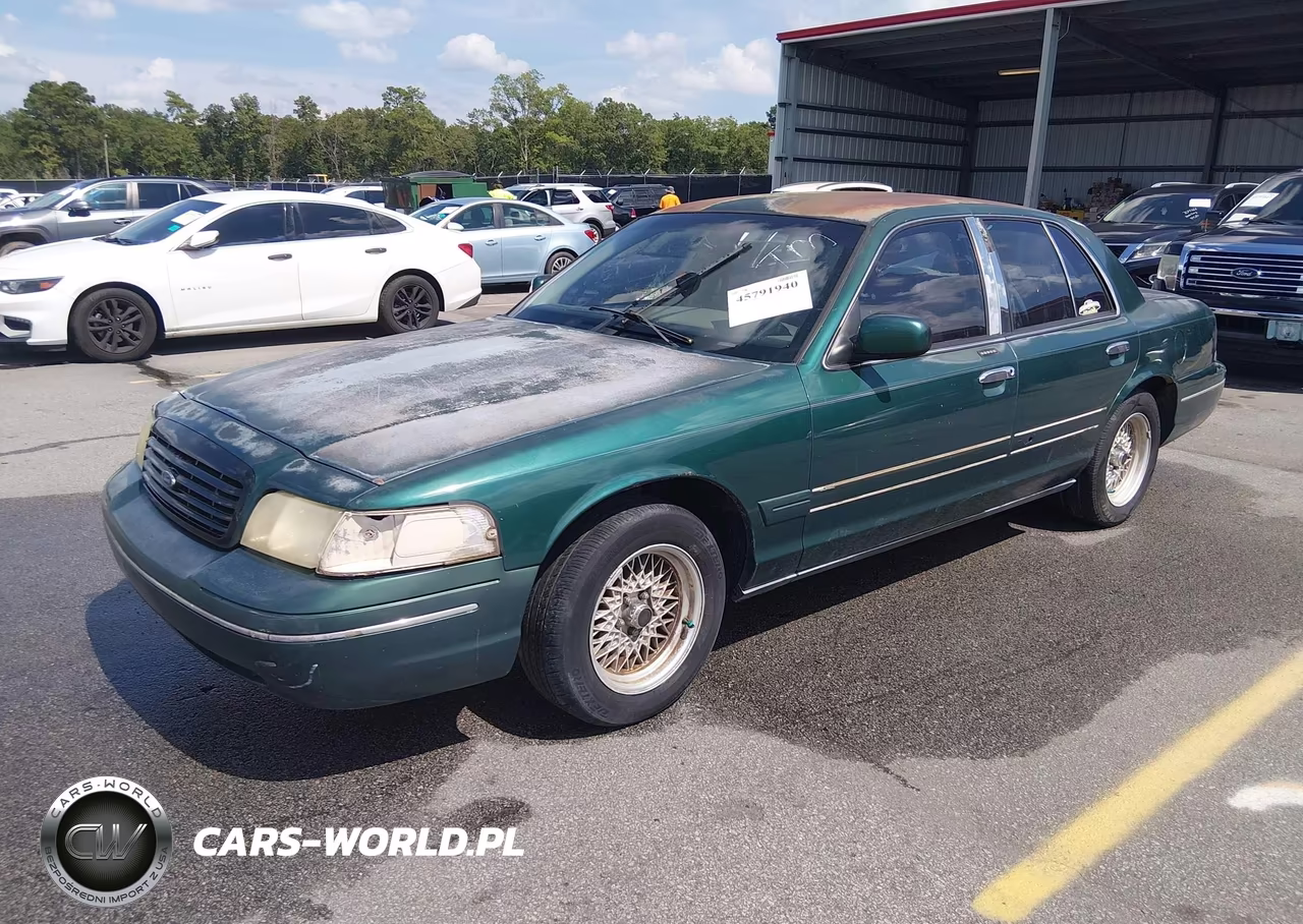 2000 Ford Crown Victoria Lx VIN:2FAFP74W1YX158556 - 2