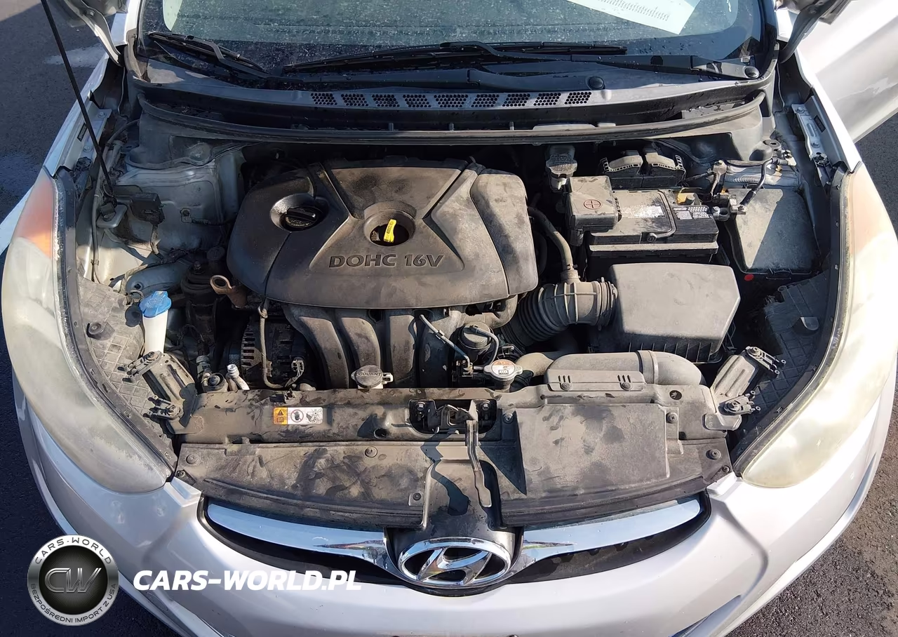 2013 Hyundai Elantra Gls VIN:5NPDH4AE5DH351510 - 10