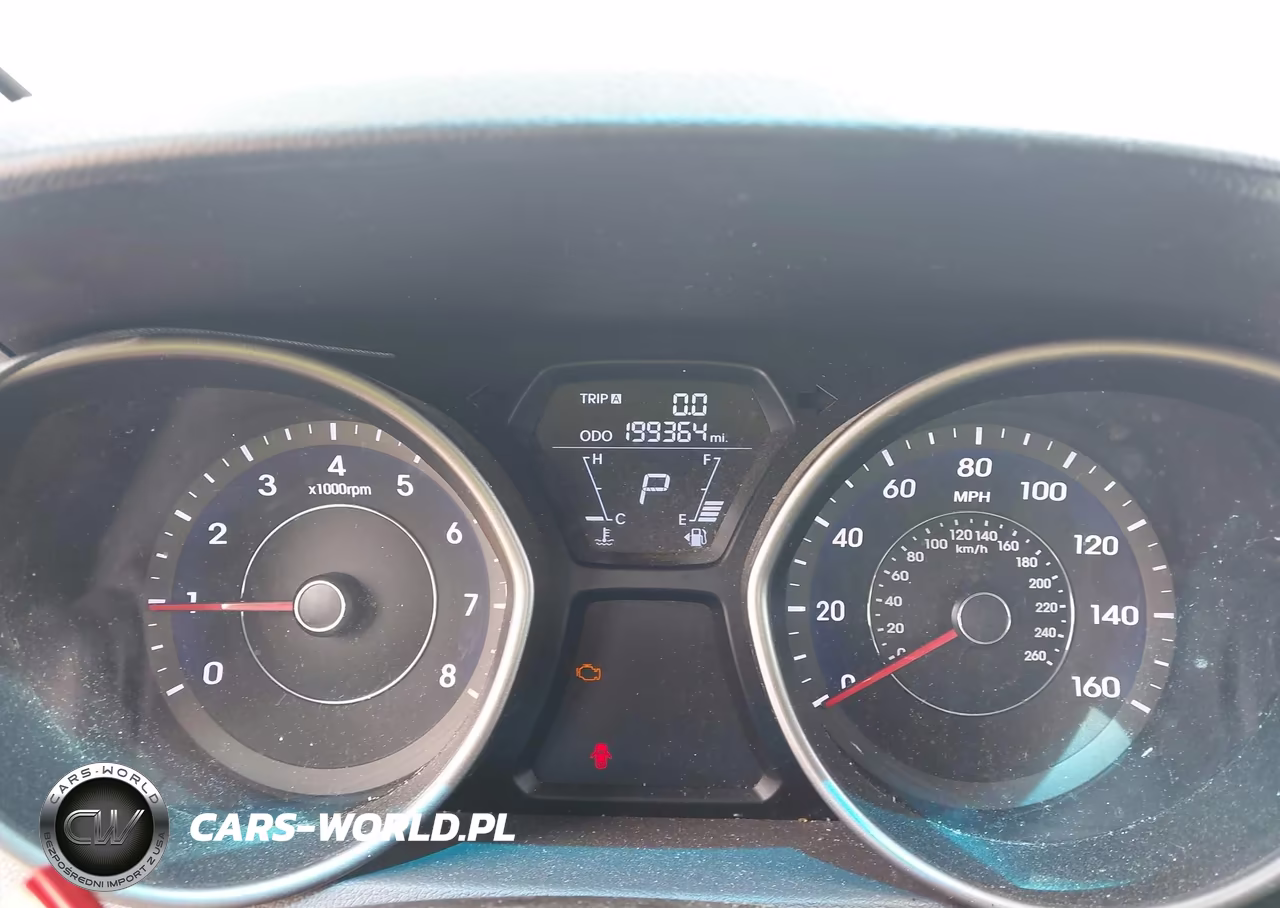 2013 Hyundai Elantra Gls VIN:5NPDH4AE5DH351510 - 7