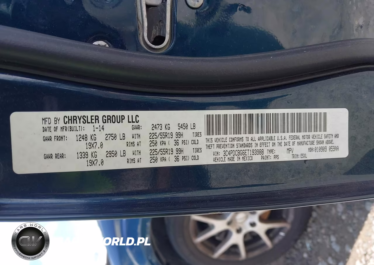 2014 Dodge Journey Sxt VIN:3C4PDCBG6ET193988 - 9