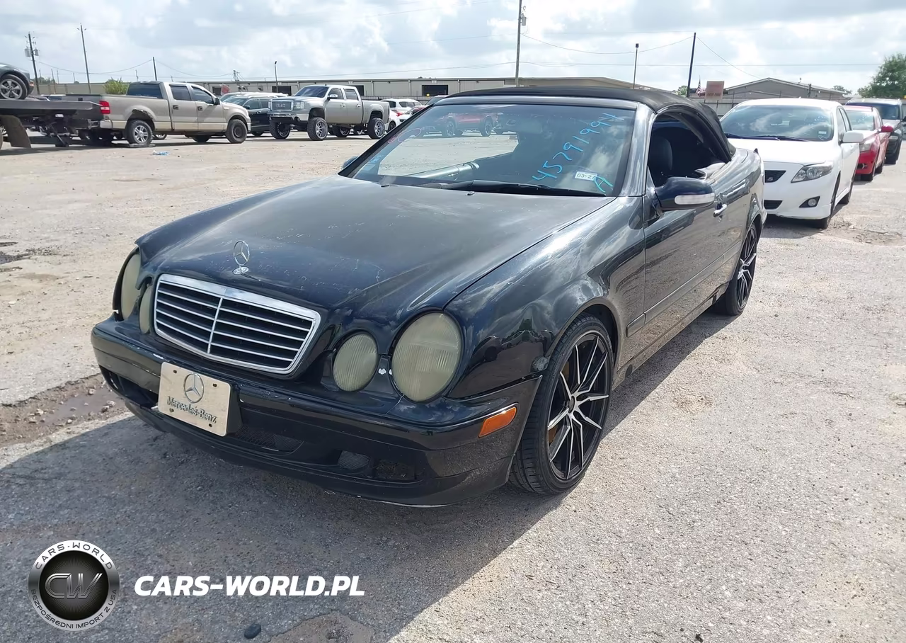 2002 Mercedes-Benz Clk 320 VIN:WDBLK65G72T128459 - 2