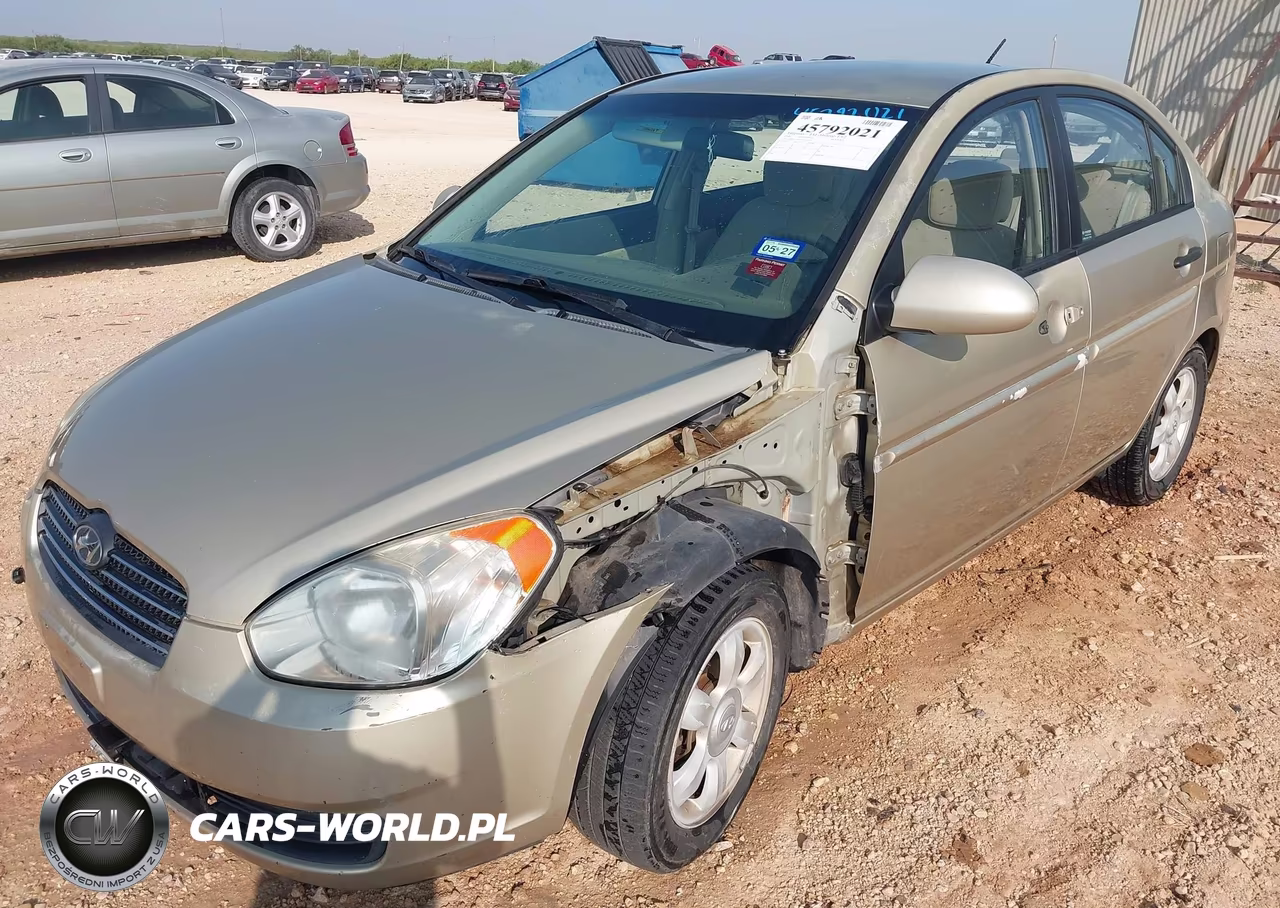 2006 Hyundai Accent Gls VIN:KMHCN46C96U037570 - 6