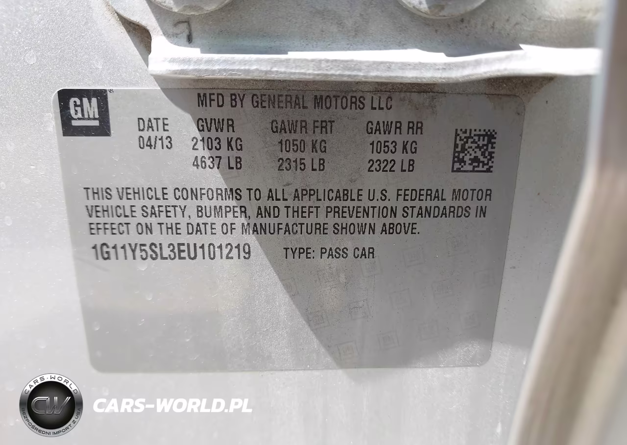 2014 Chevrolet Impala 1Ls VIN:1G11Y5SL3EU101219 - 9