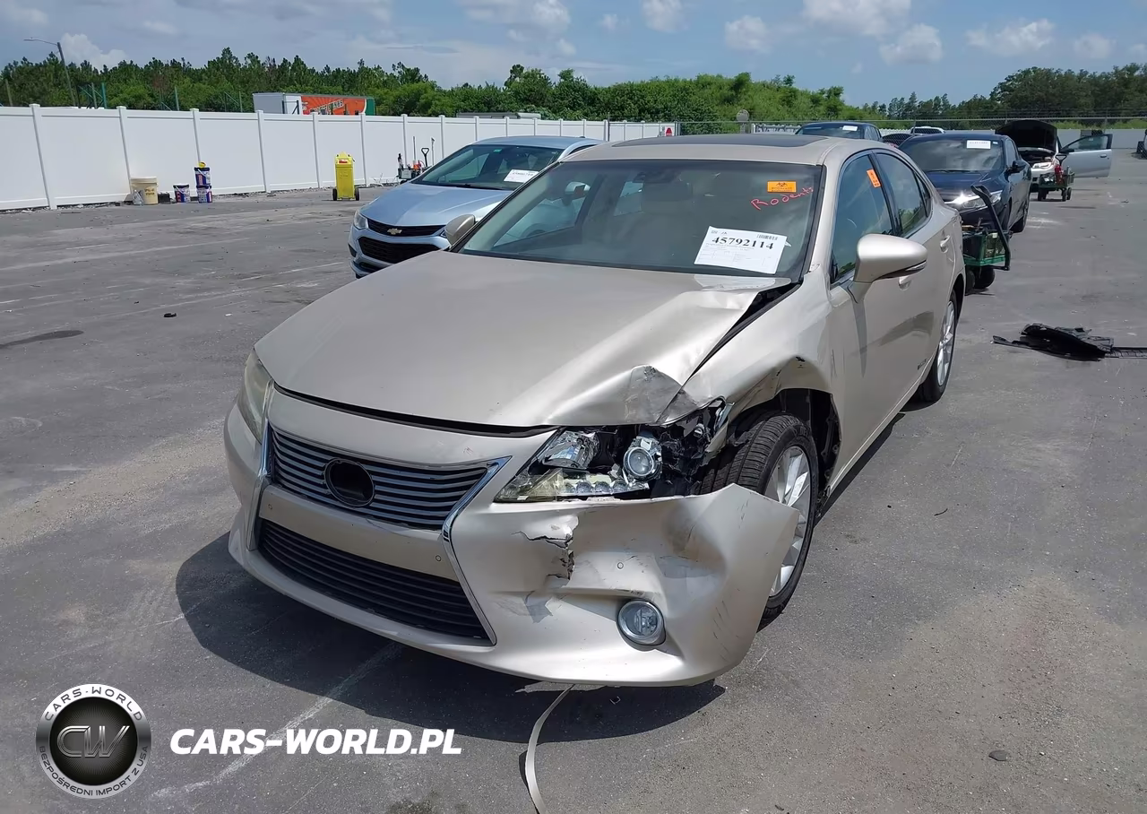 2013 Lexus Es 300H VIN:JTHBW1GGXD2038358 - 2