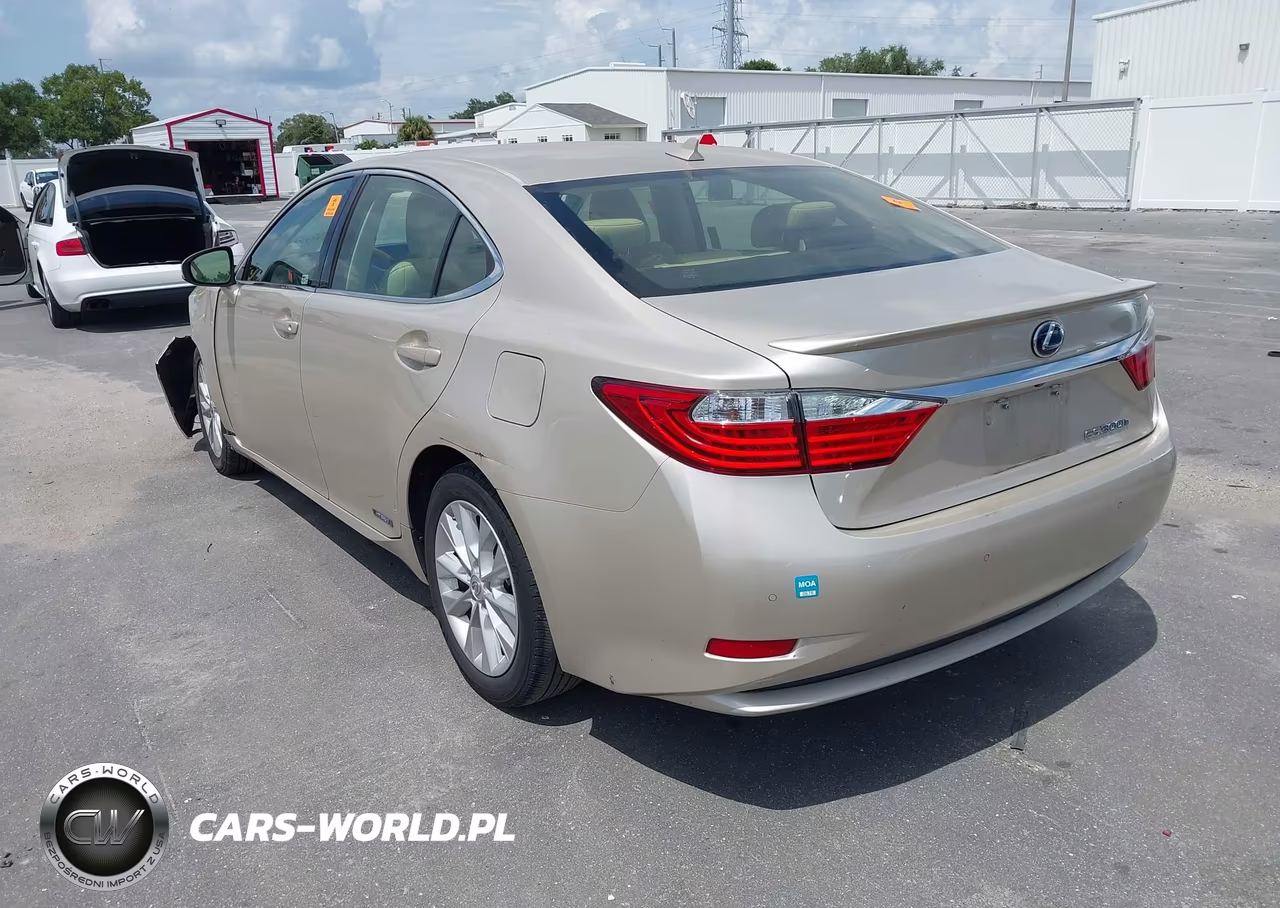 2013 Lexus Es 300H VIN:JTHBW1GGXD2038358 - 3