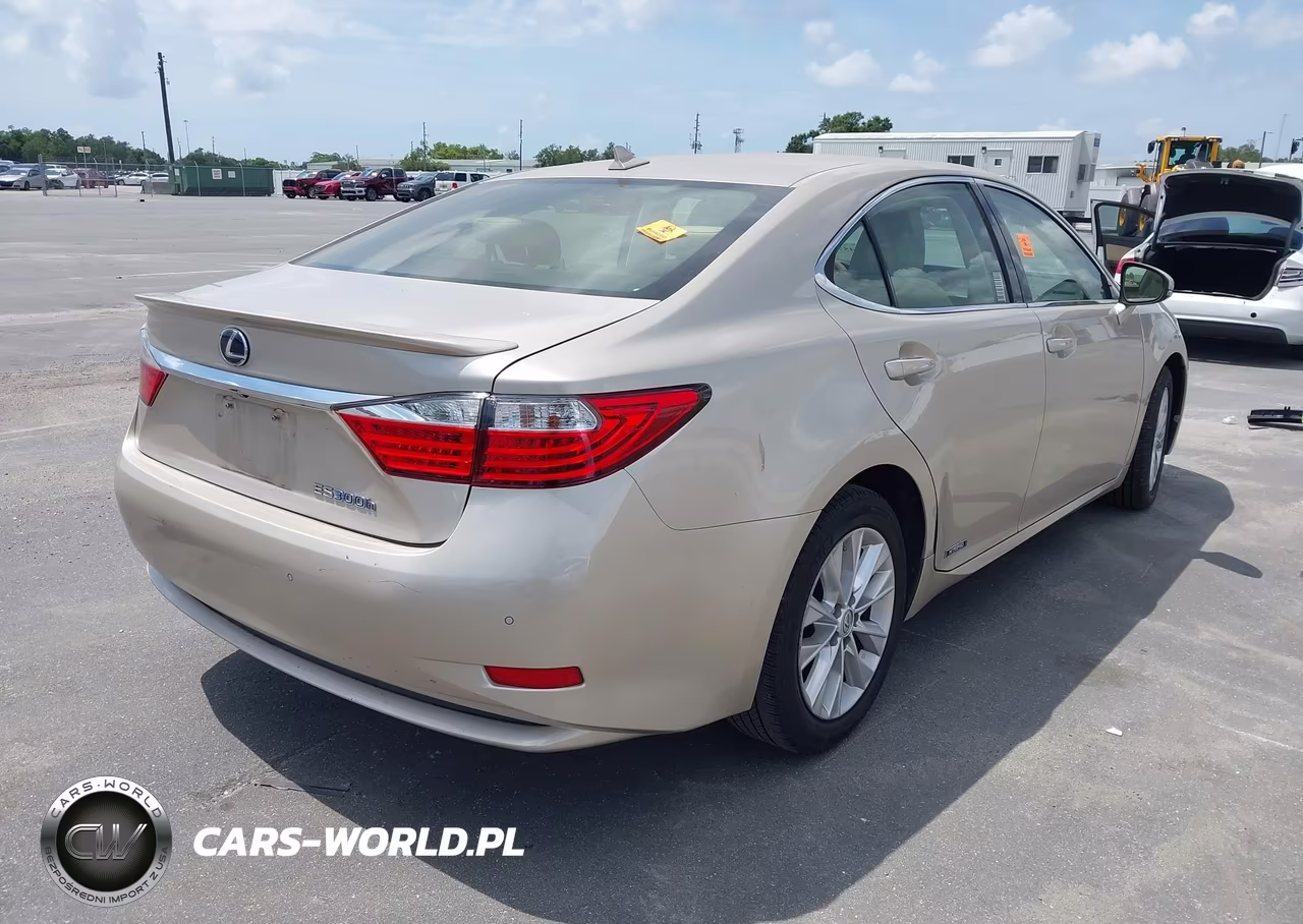 2013 Lexus Es 300H VIN:JTHBW1GGXD2038358 - 4