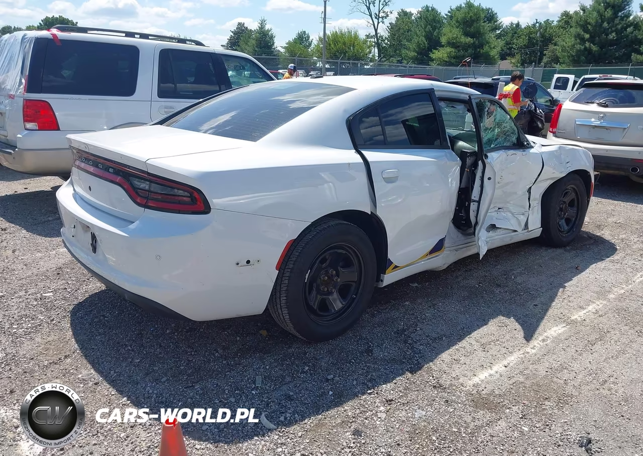 2019 Dodge Charger Police Rwd VIN:2C3CDXAG3KH547546 - 4