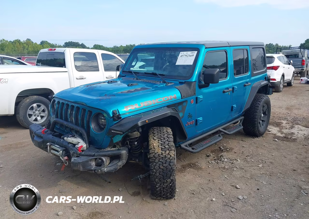 2019 Jeep Wrangler Unlimited Rubicon 4X4 VIN:1C4HJXFG7KW644432 - 2