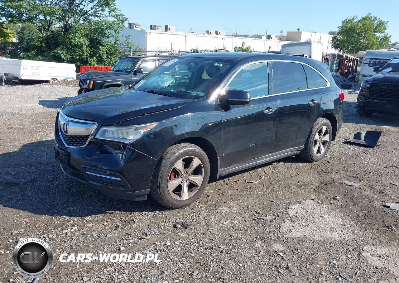 2015 Acura Mdx VIN:5FRYD4H25FB024131 - 2