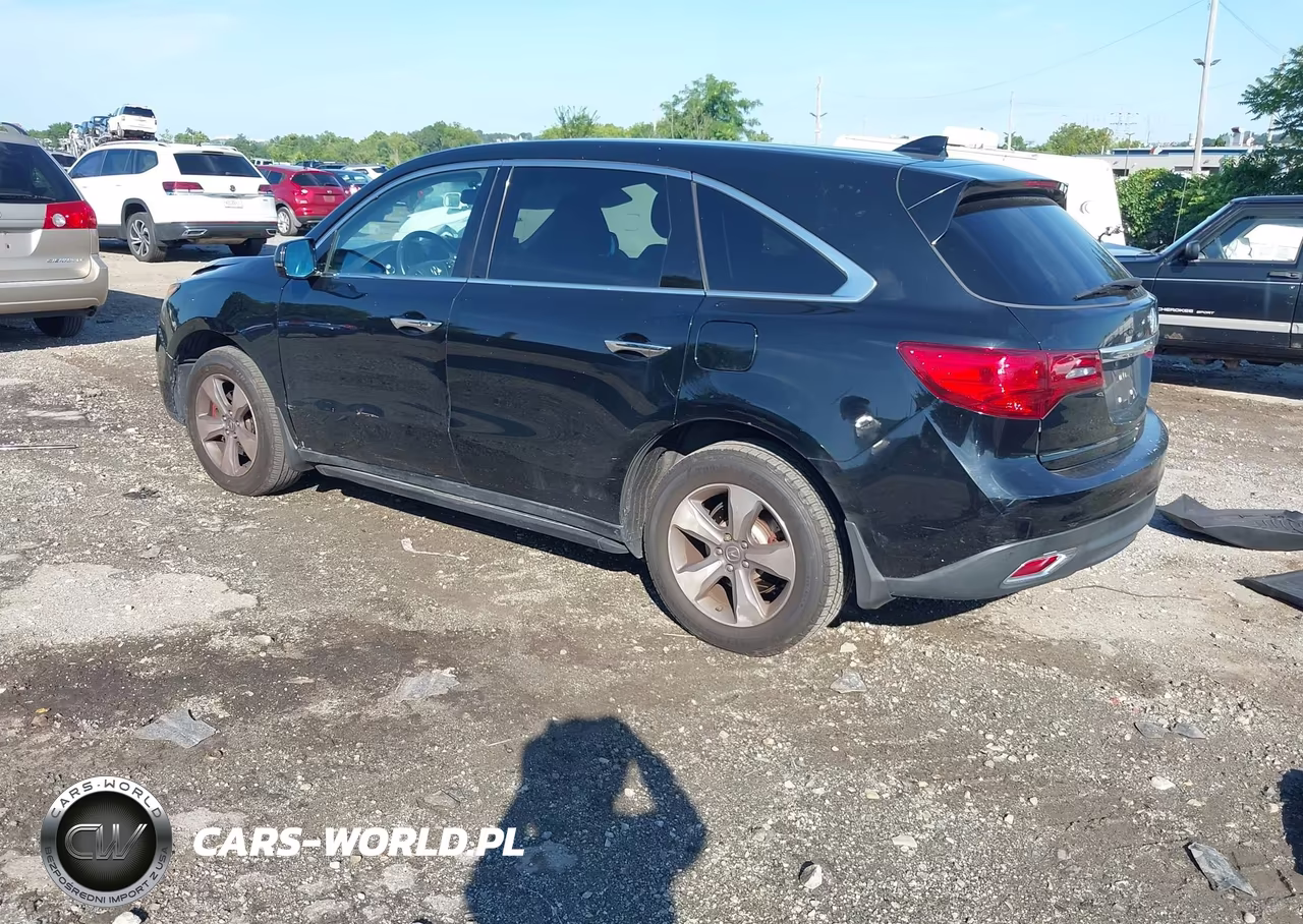 2015 Acura Mdx VIN:5FRYD4H25FB024131 - 3