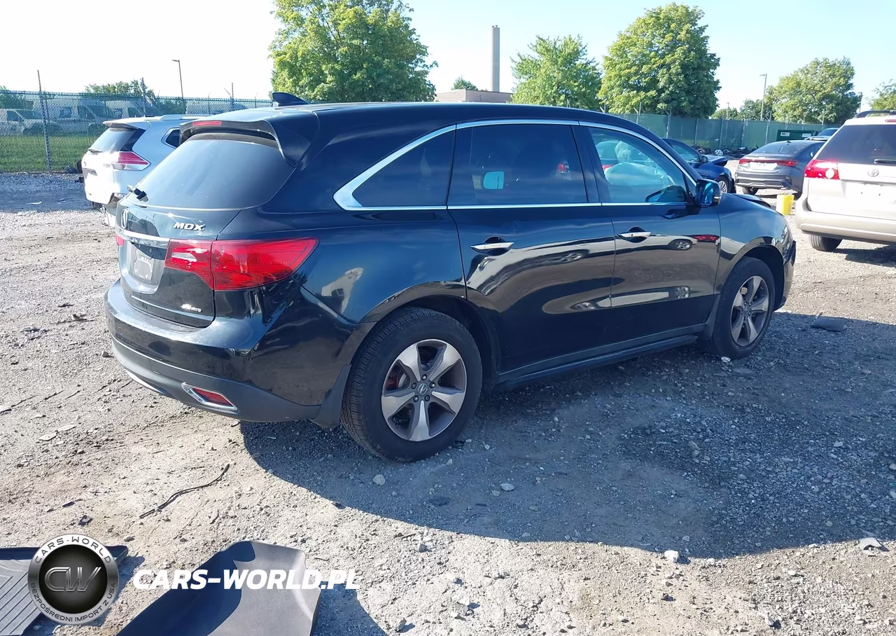 2015 Acura Mdx VIN:5FRYD4H25FB024131 - 4