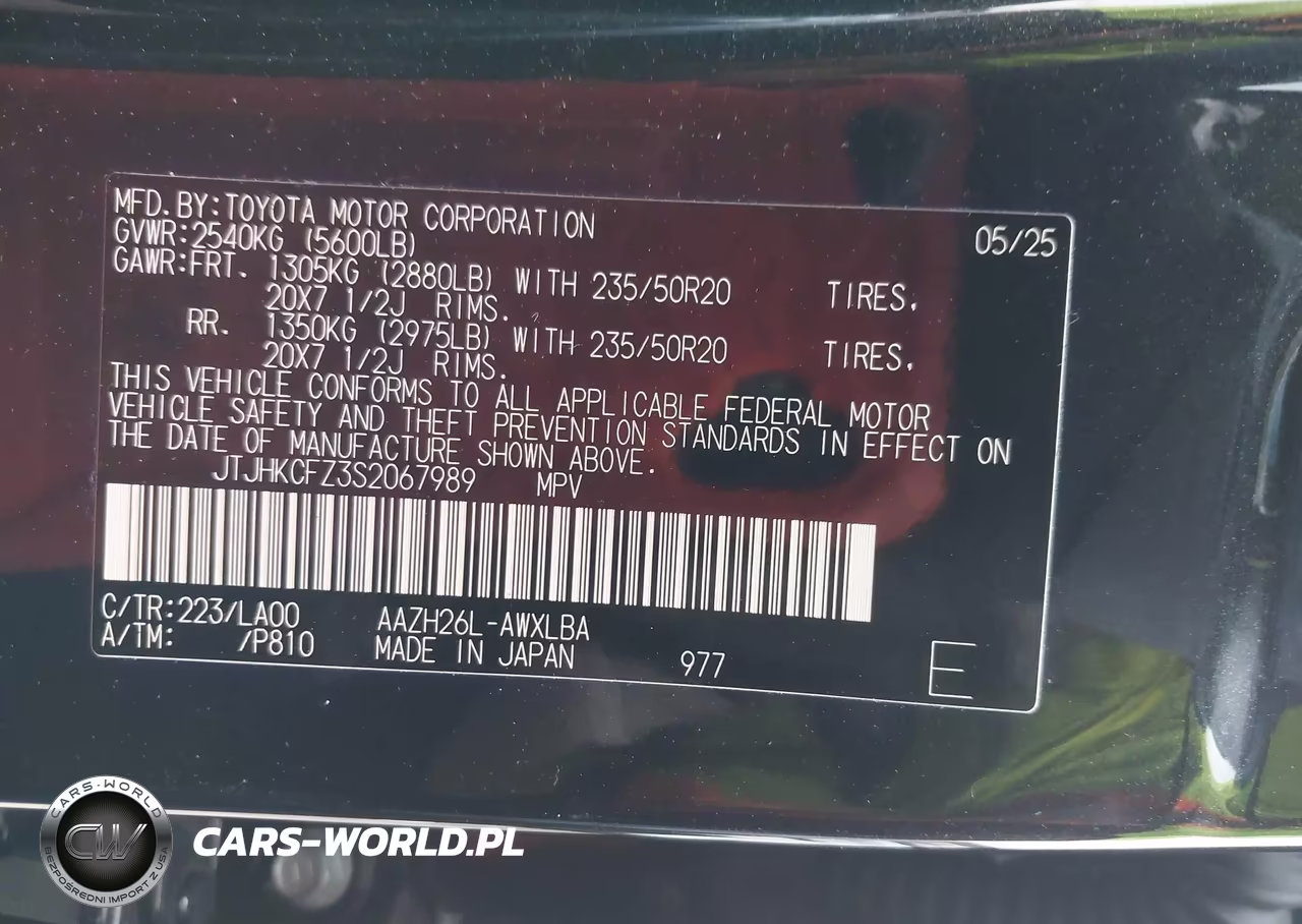 2025 Lexus Nx 450H+ Luxury VIN:JTJHKCFZ3S2067989 - 9