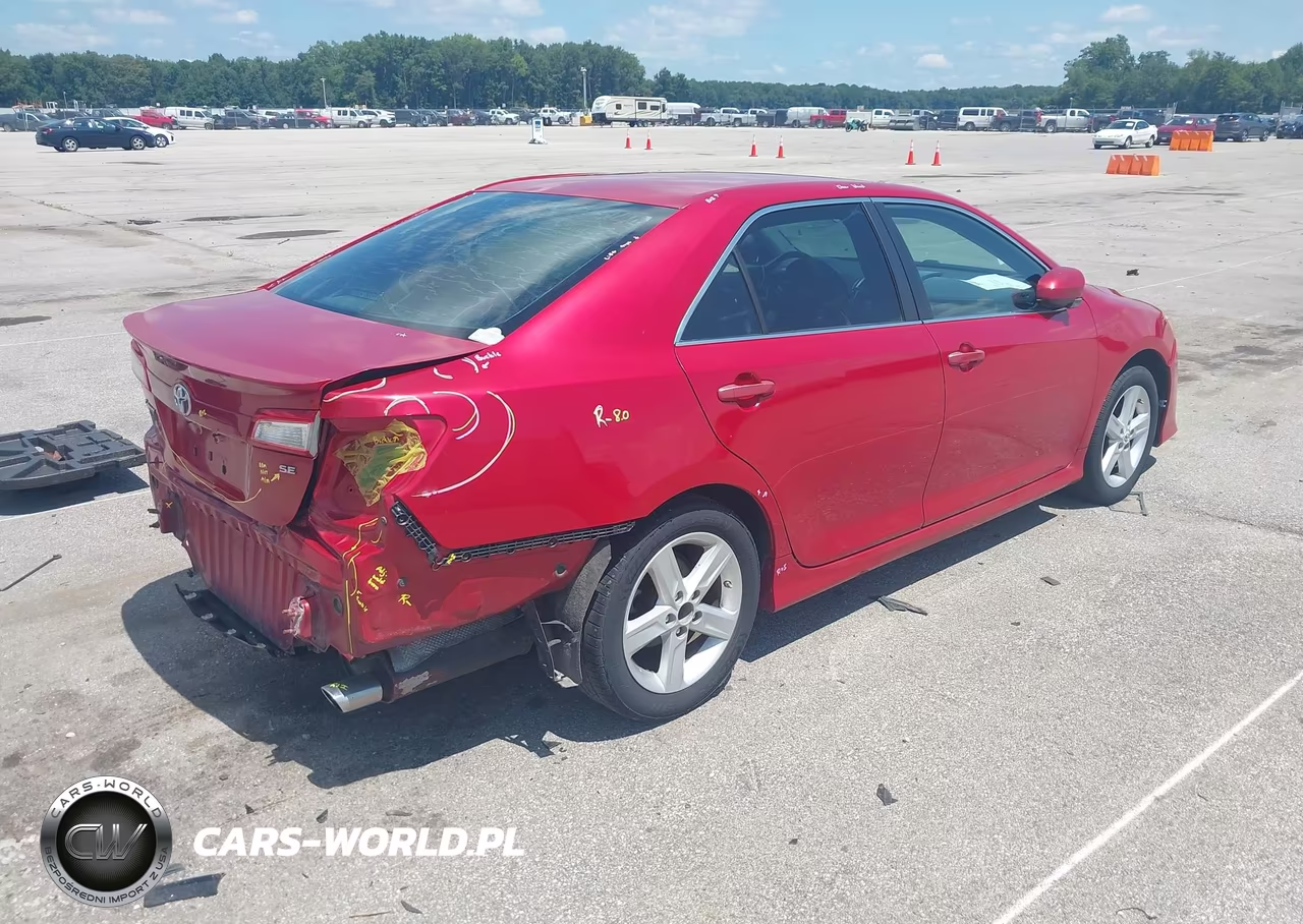 2012 Toyota Camry Se VIN:4T1BF1FK9CU545242 - 4