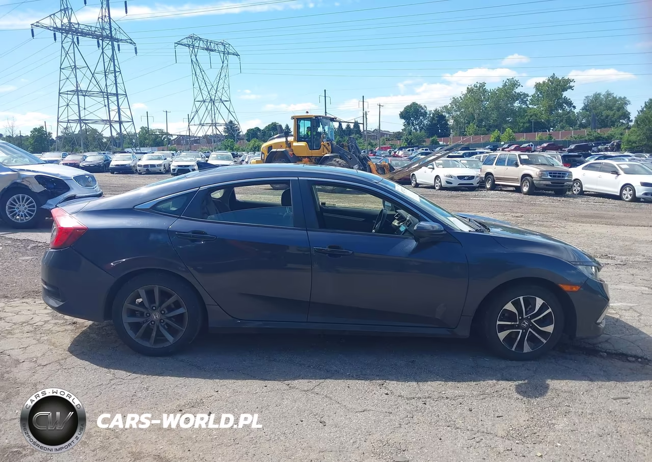 2019 Honda Civic Ex VIN:JHMFC1F35KX007978 - 13