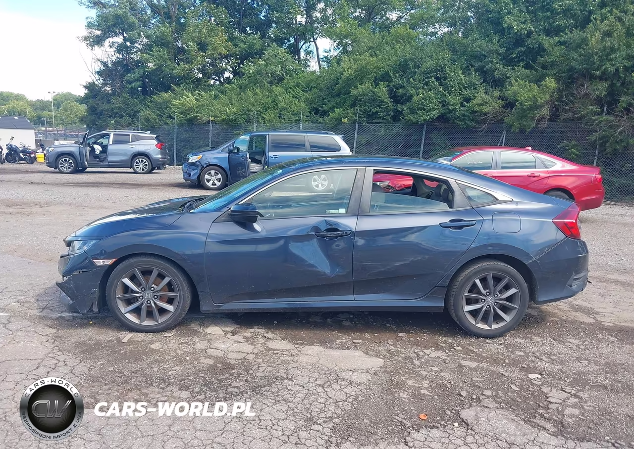 2019 Honda Civic Ex VIN:JHMFC1F35KX007978 - 14