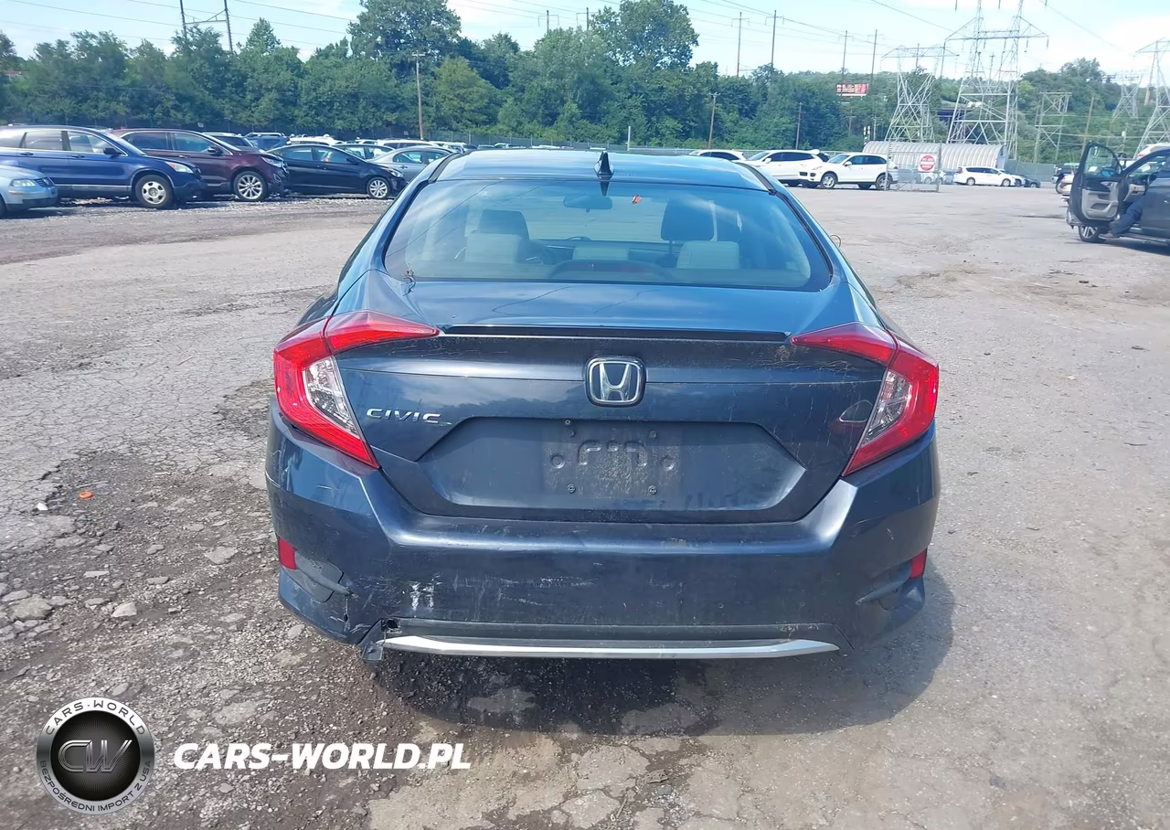 2019 Honda Civic Ex VIN:JHMFC1F35KX007978 - 16