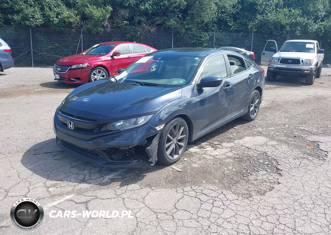 2019 Honda Civic Ex VIN:JHMFC1F35KX007978 - 2