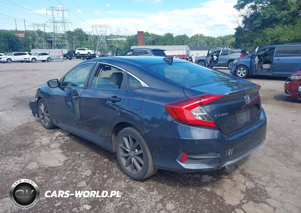 2019 Honda Civic Ex VIN:JHMFC1F35KX007978 - 3