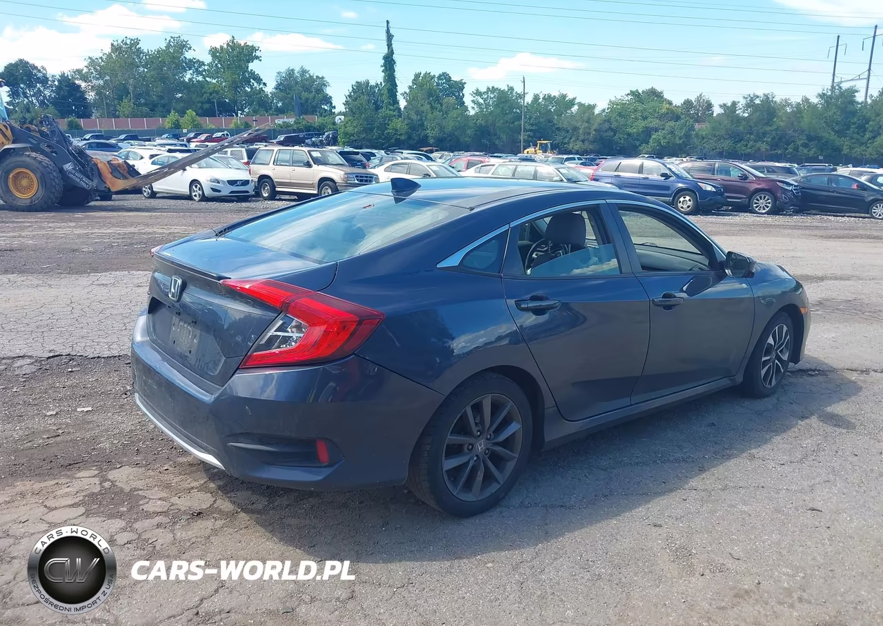 2019 Honda Civic Ex VIN:JHMFC1F35KX007978 - 4