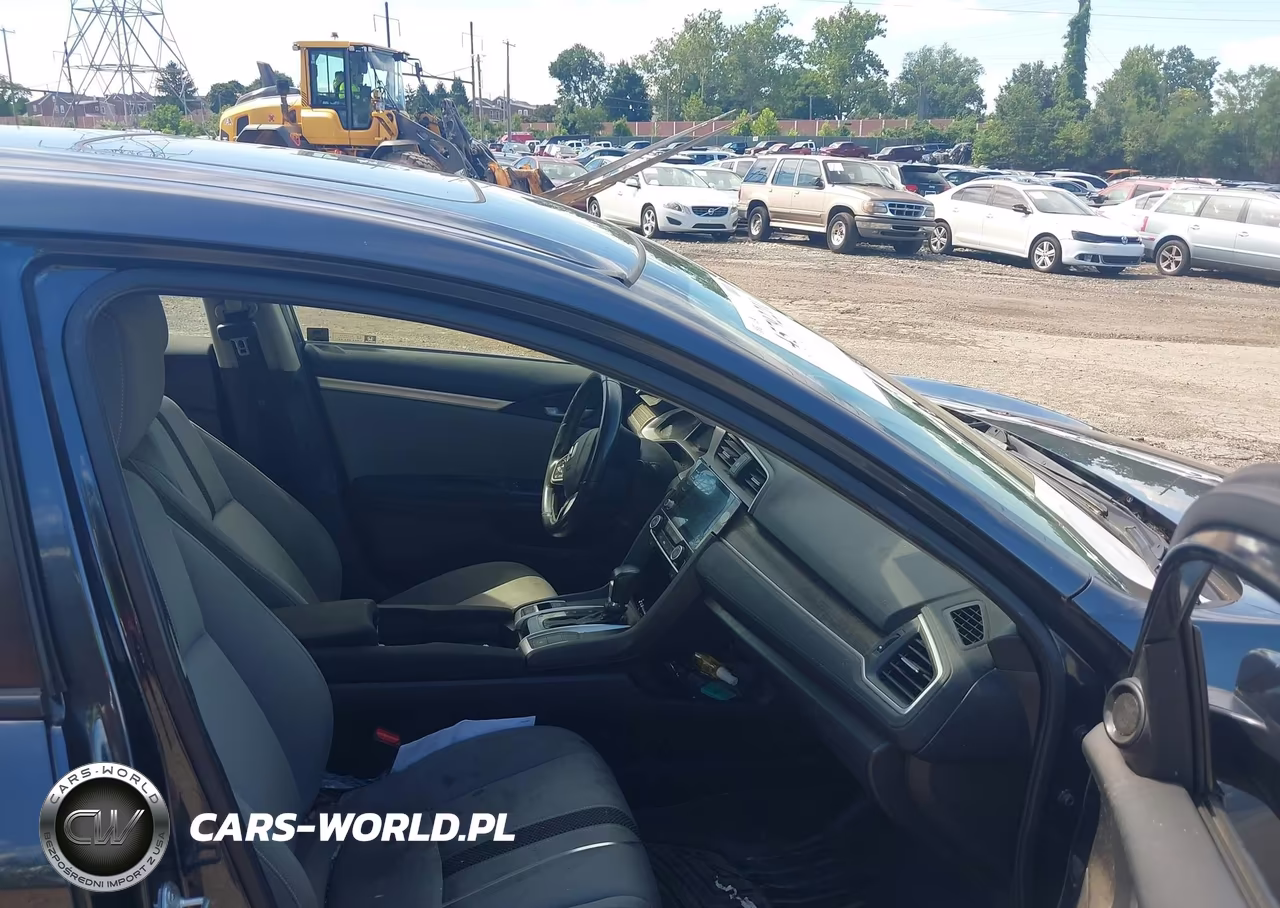 2019 Honda Civic Ex VIN:JHMFC1F35KX007978 - 5