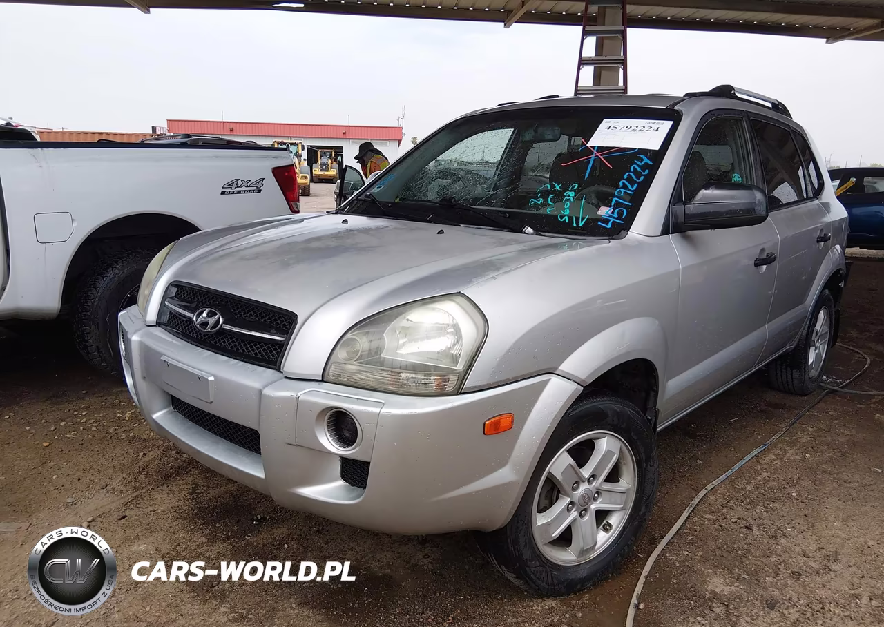 2007 Hyundai Tucson Gls VIN:KM8JM12B17U560380 - 2