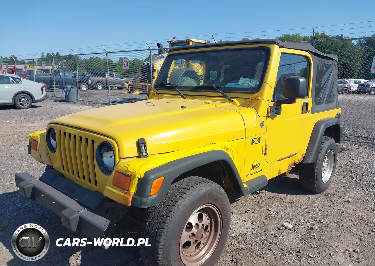 2004 Jeep Wrangler X VIN:1J4FA39S04P796849 - 2