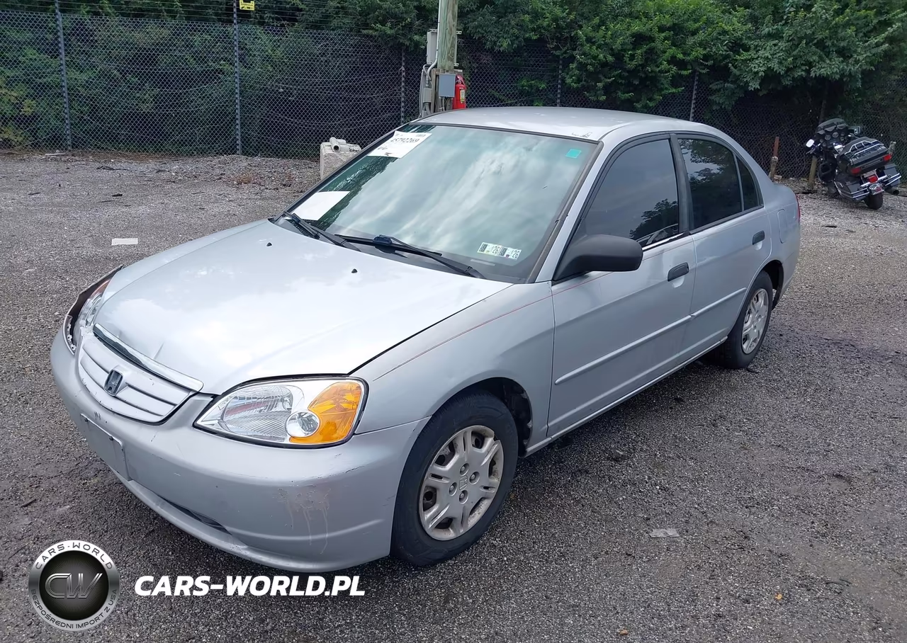 2001 Honda Civic Lx VIN:JHMES16521S010154 - 2