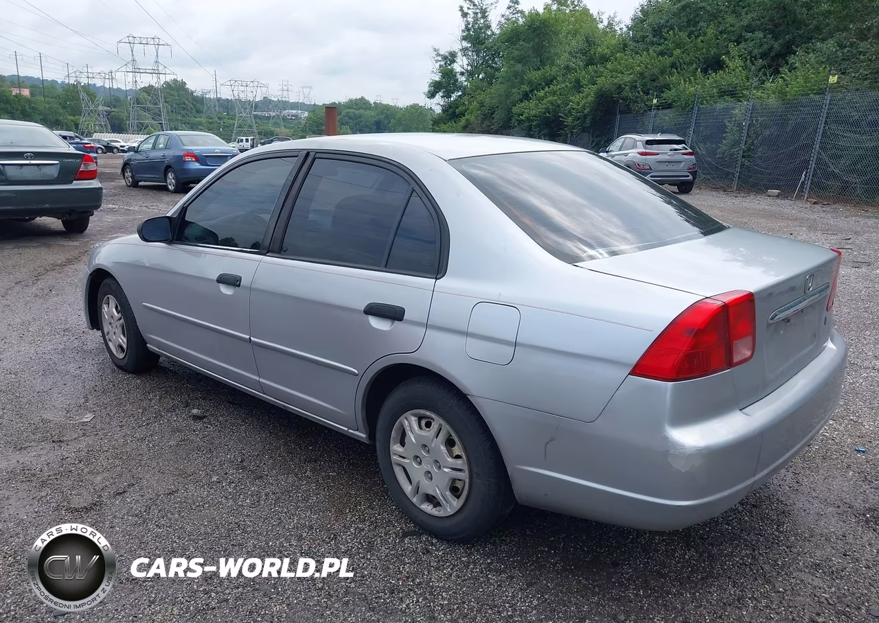 2001 Honda Civic Lx VIN:JHMES16521S010154 - 3