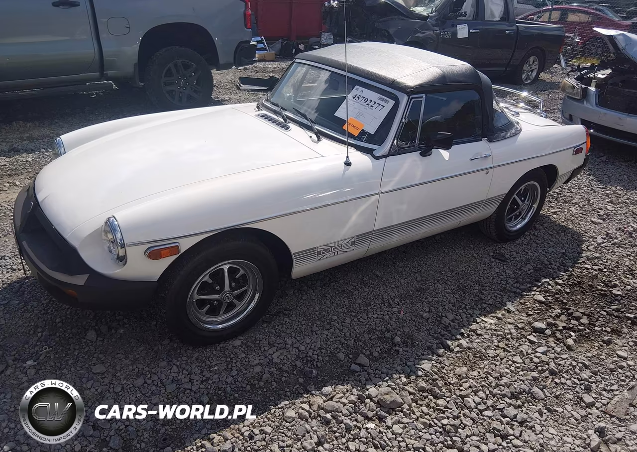 1980 Mg Mgb VIN:GVVDJ2AG502422 - 2