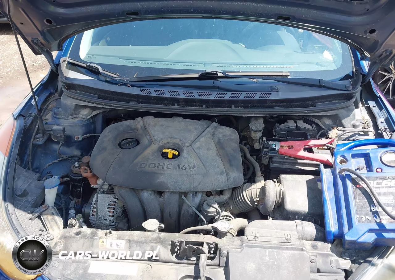 2013 Hyundai Elantra Gs VIN:KMHDH6AE0DU020072 - 10