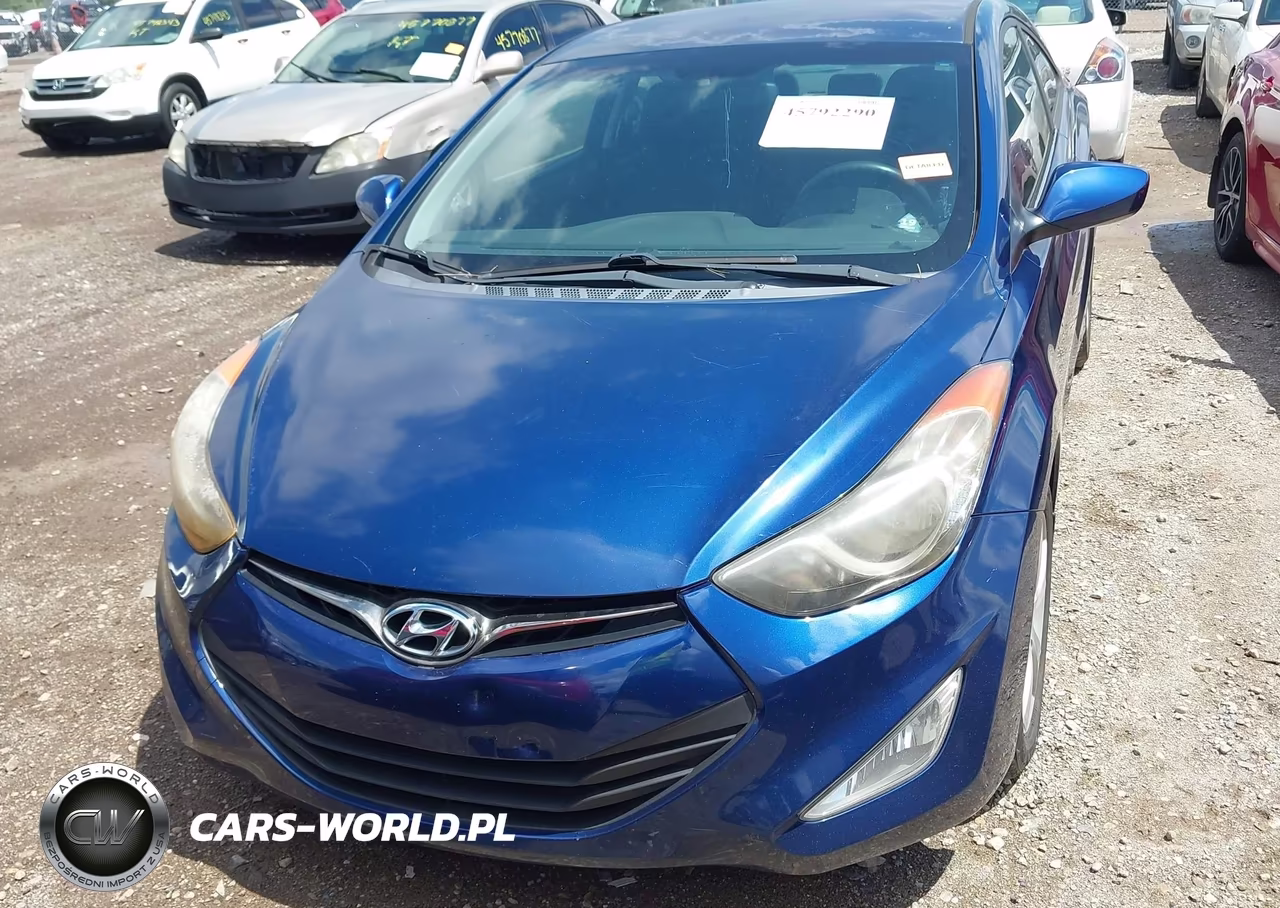 2013 Hyundai Elantra Gs VIN:KMHDH6AE0DU020072 - 6