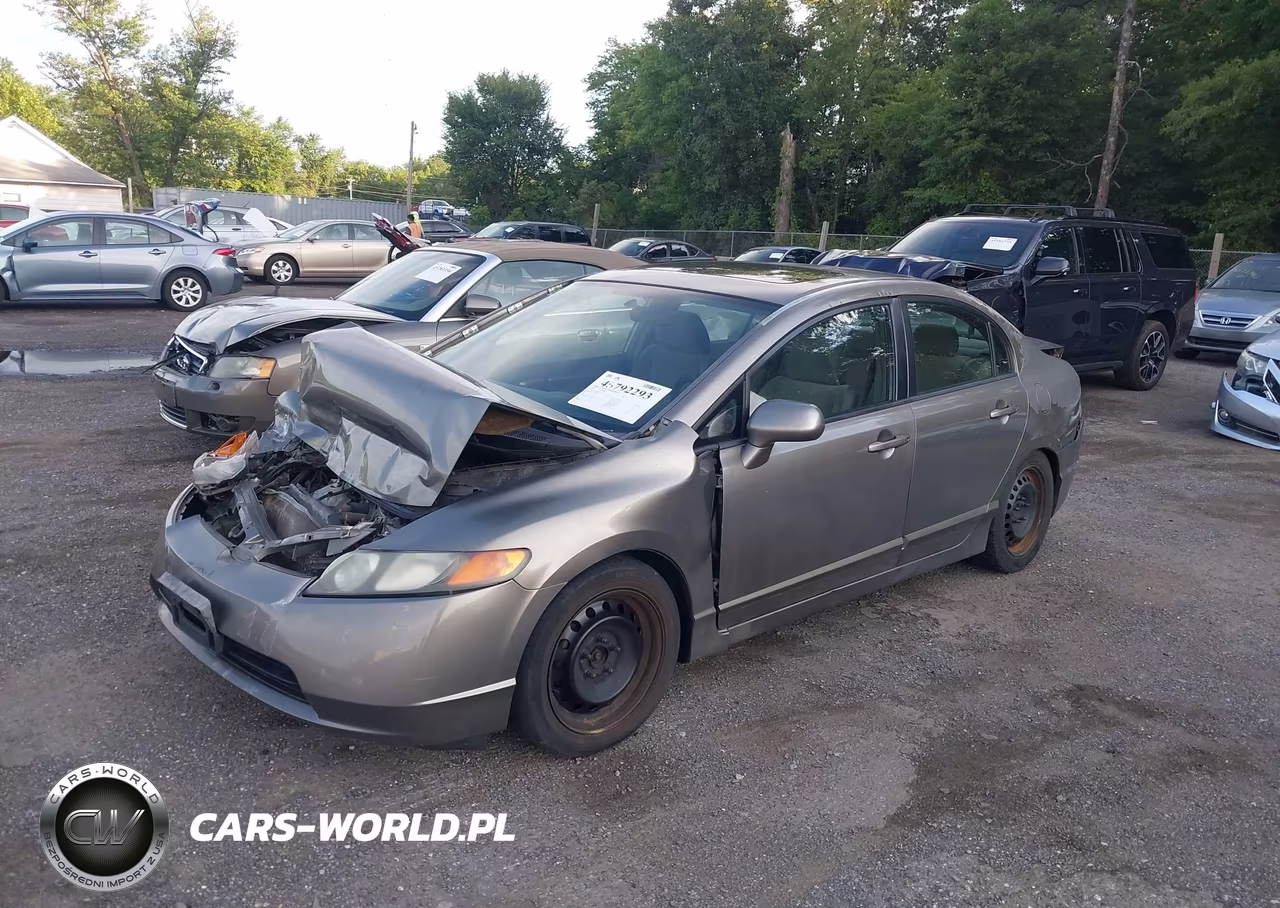 2007 Honda Civic Ex VIN:1HGFA16897L072495 - 2