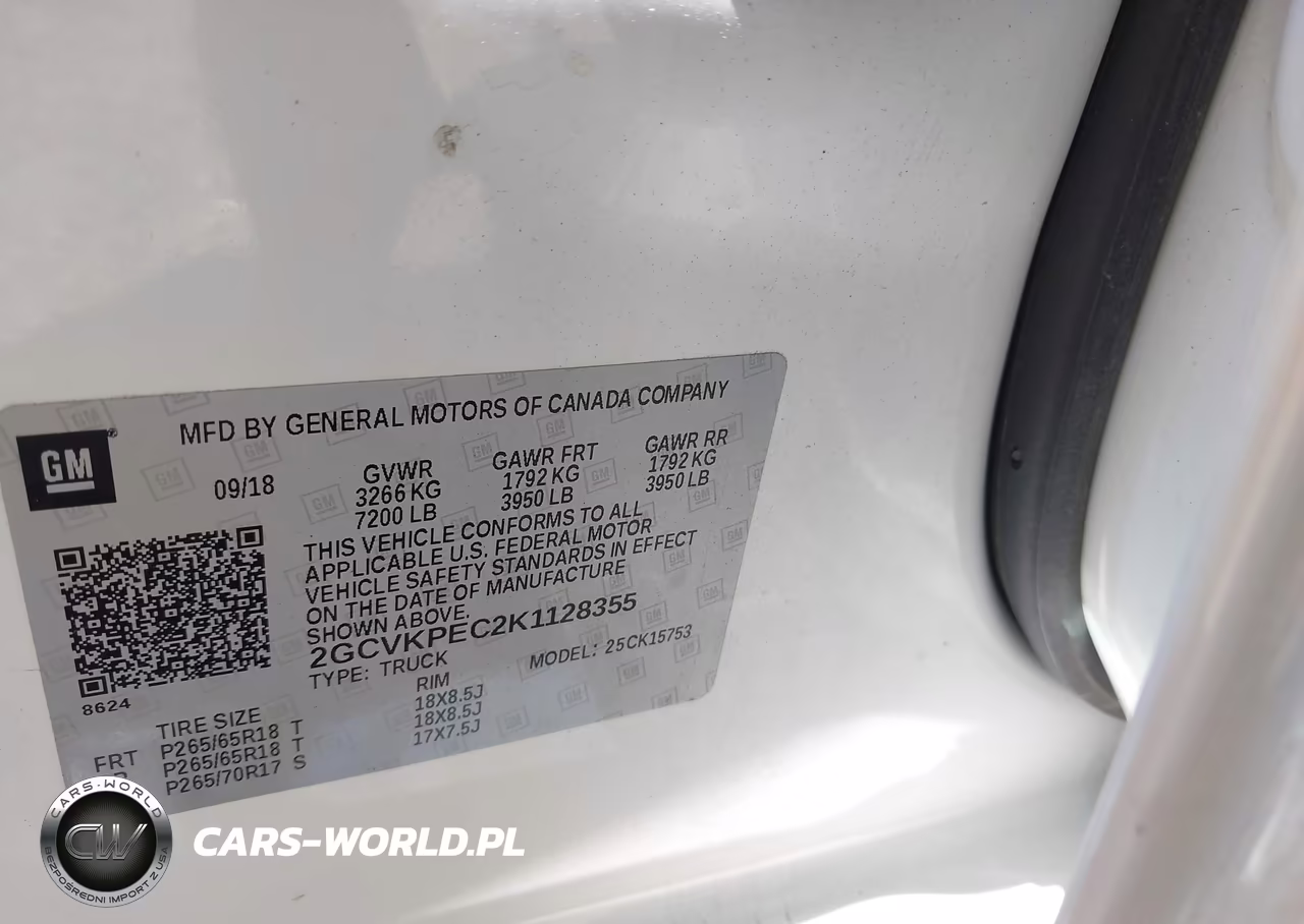 2019 Chevrolet Silverado 1500 Ld Lt VIN:2GCVKPEC2K1128355 - 9