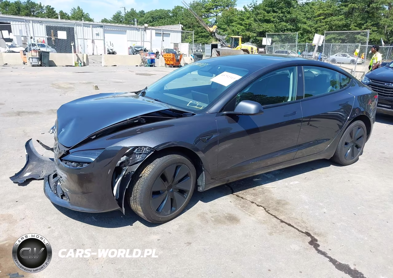 2024 Tesla Model 3 Long Range Dual Motor All-Wheel Drive-Rear-Wheel Drive VIN:5YJ3E1EA9RF763431 - 2