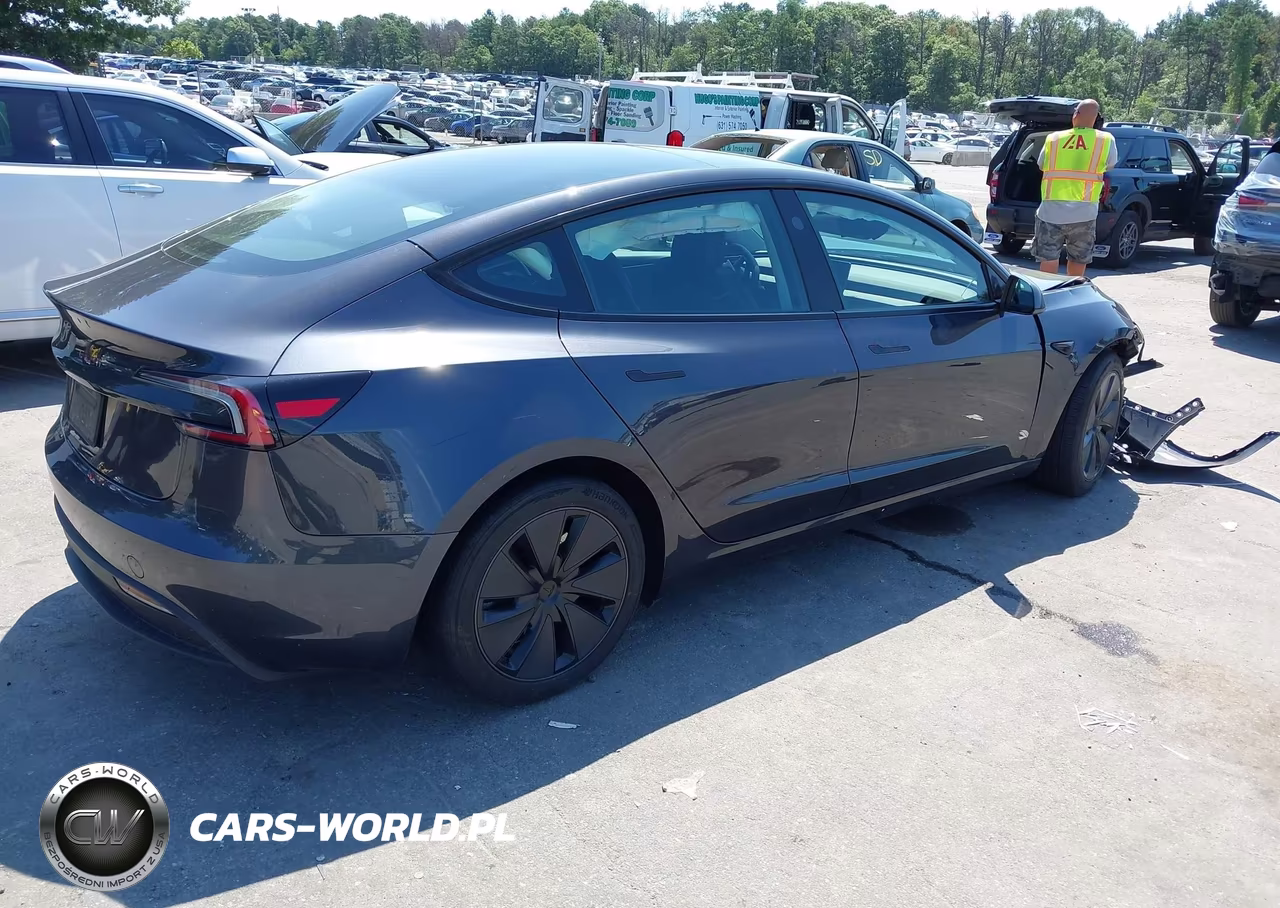 2024 Tesla Model 3 Long Range Dual Motor All-Wheel Drive-Rear-Wheel Drive VIN:5YJ3E1EA9RF763431 - 4