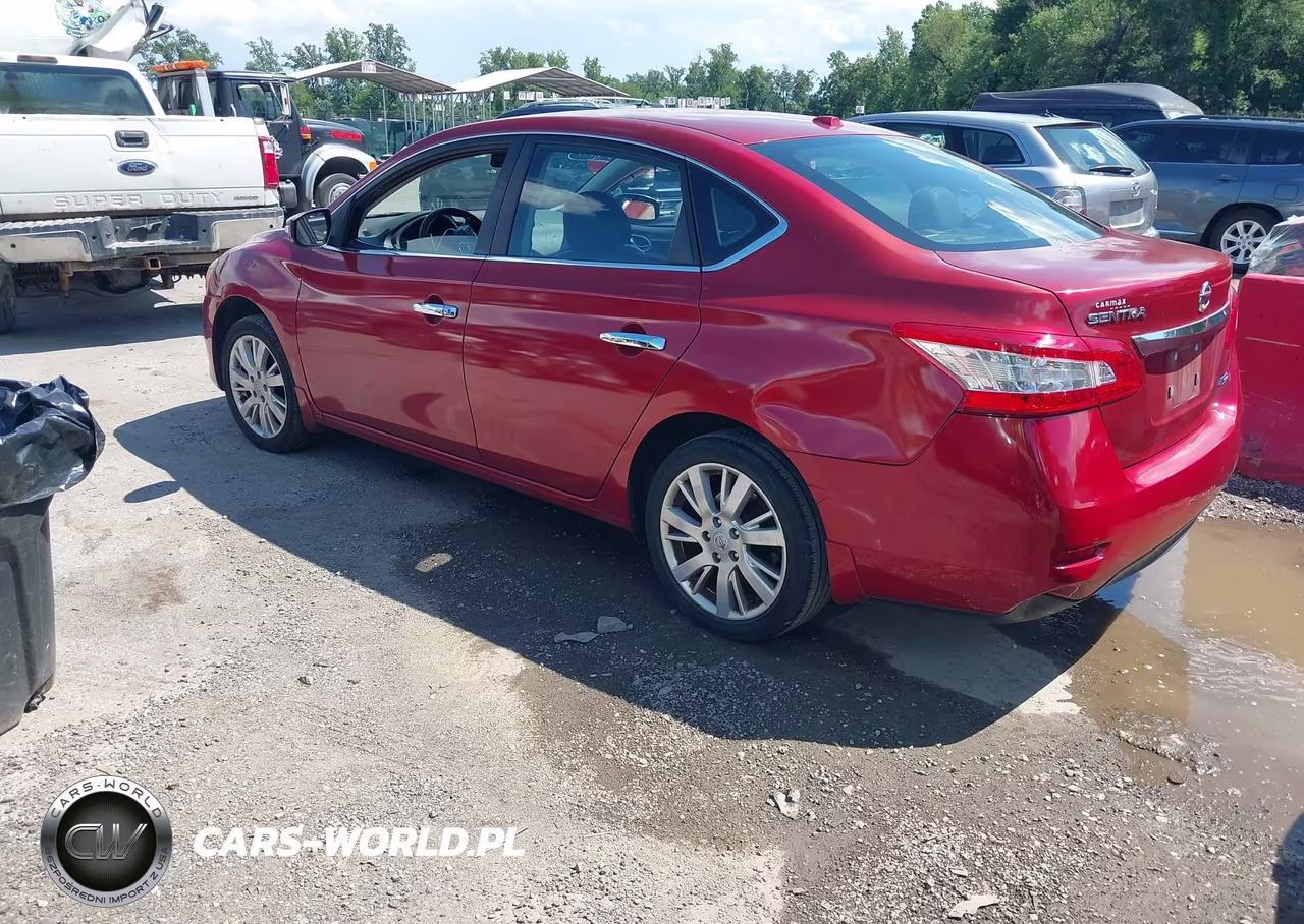 2014 Nissan Sentra Sl VIN:3N1AB7AP8EY324591 - 3