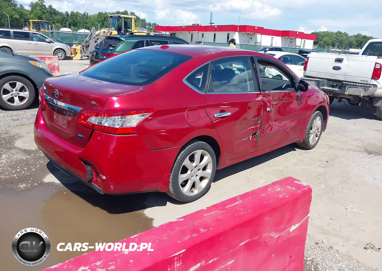 2014 Nissan Sentra Sl VIN:3N1AB7AP8EY324591 - 4