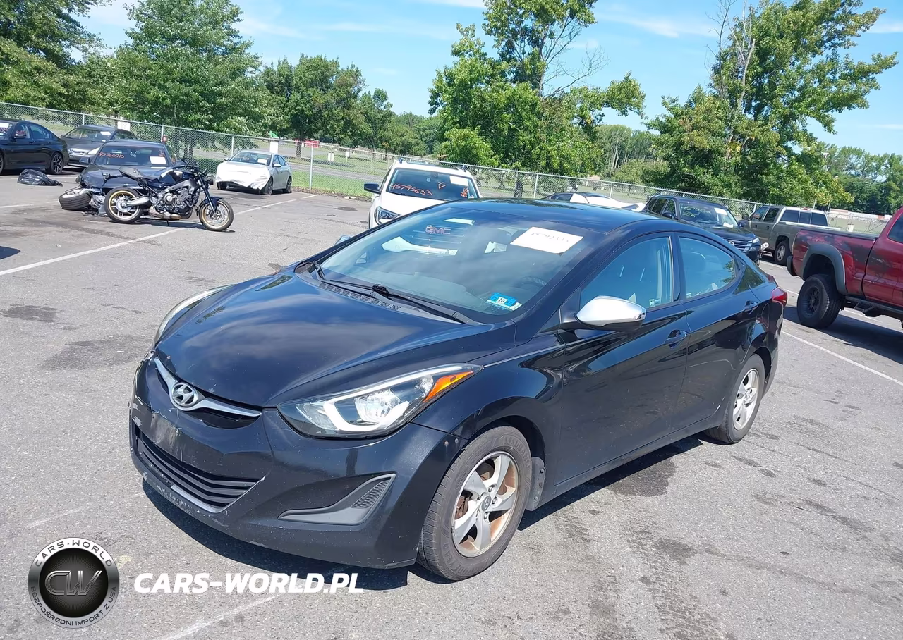 2014 Hyundai Elantra Se VIN:KMHDH4AE5EU218720 - 2