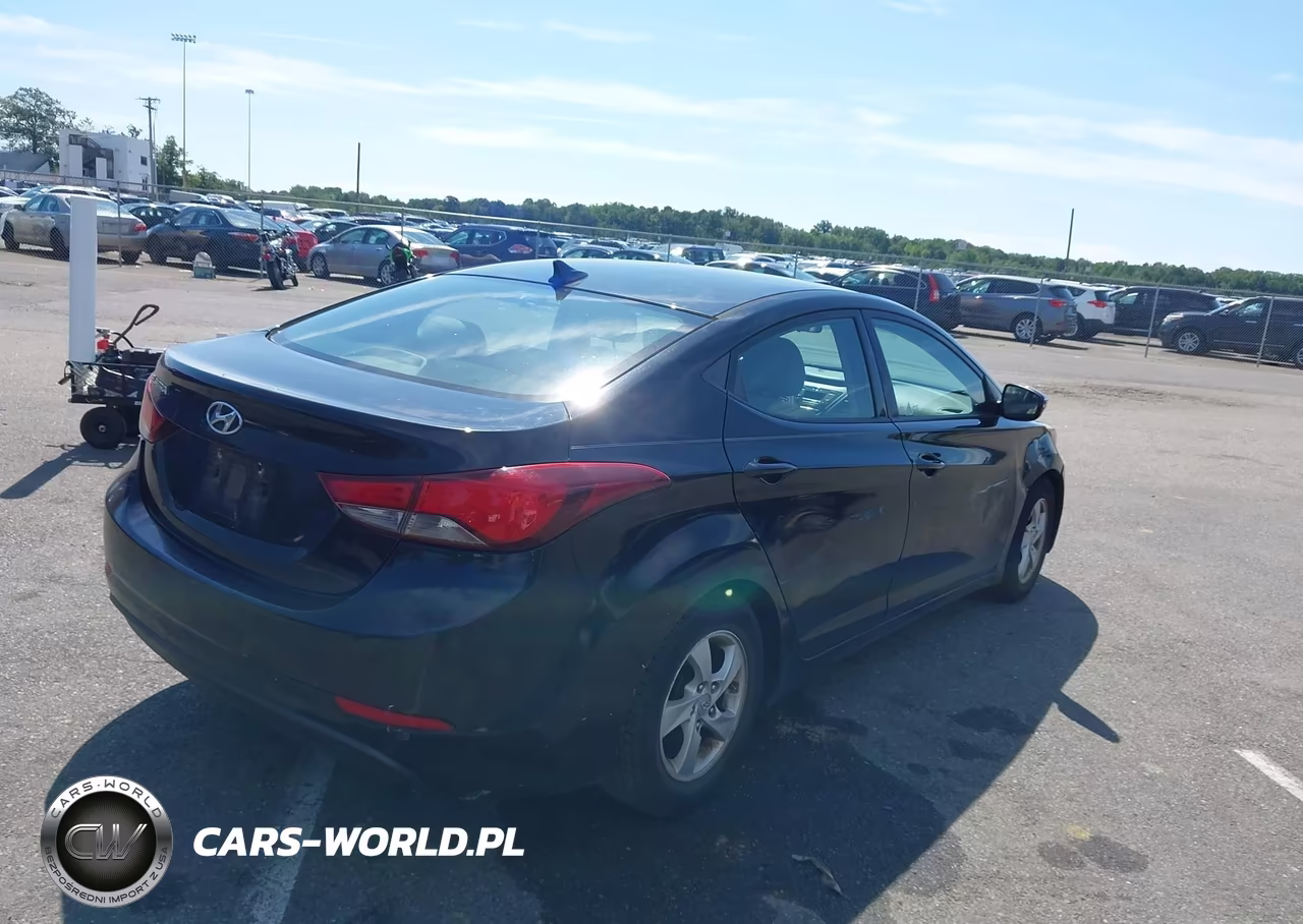 2014 Hyundai Elantra Se VIN:KMHDH4AE5EU218720 - 4