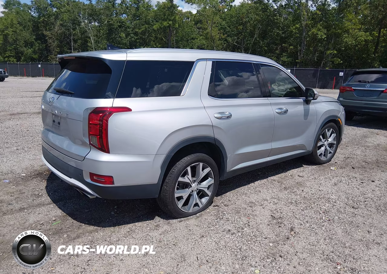 2021 Hyundai Palisade Sel VIN:KM8R44HE1MU270996 - 4