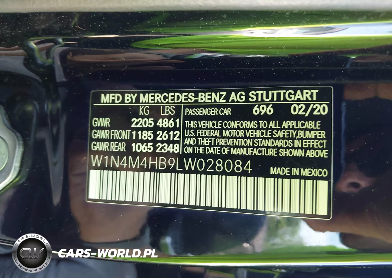 2020 Mercedes-Benz Glb 250 4Matic VIN:W1N4M4HB9LW028084 - 9